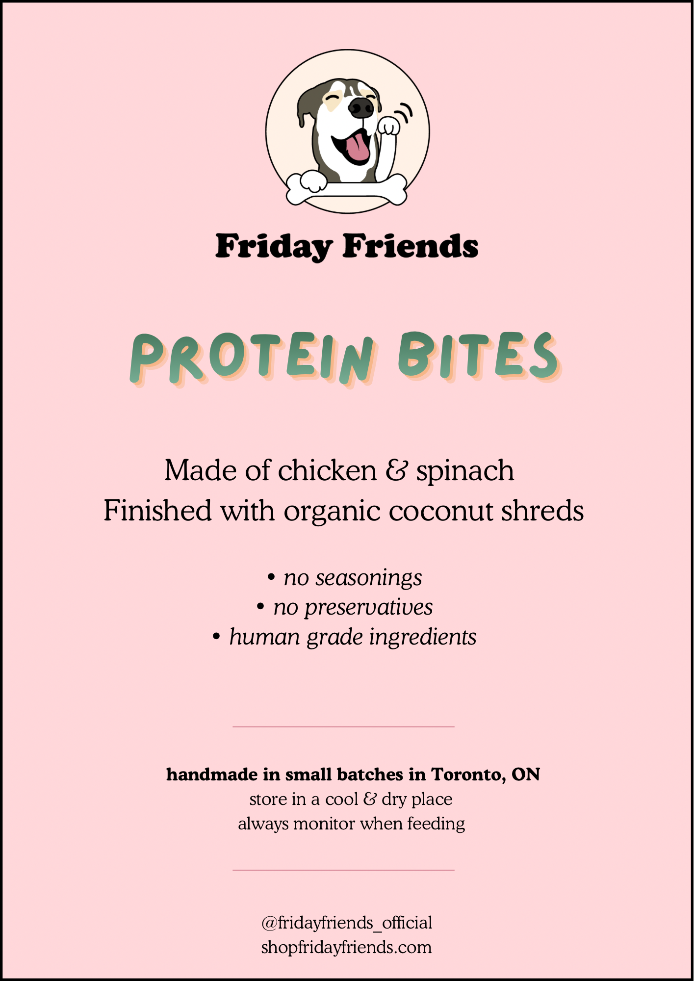 🤤 Friday Protein Bites - Chicken & Spinach