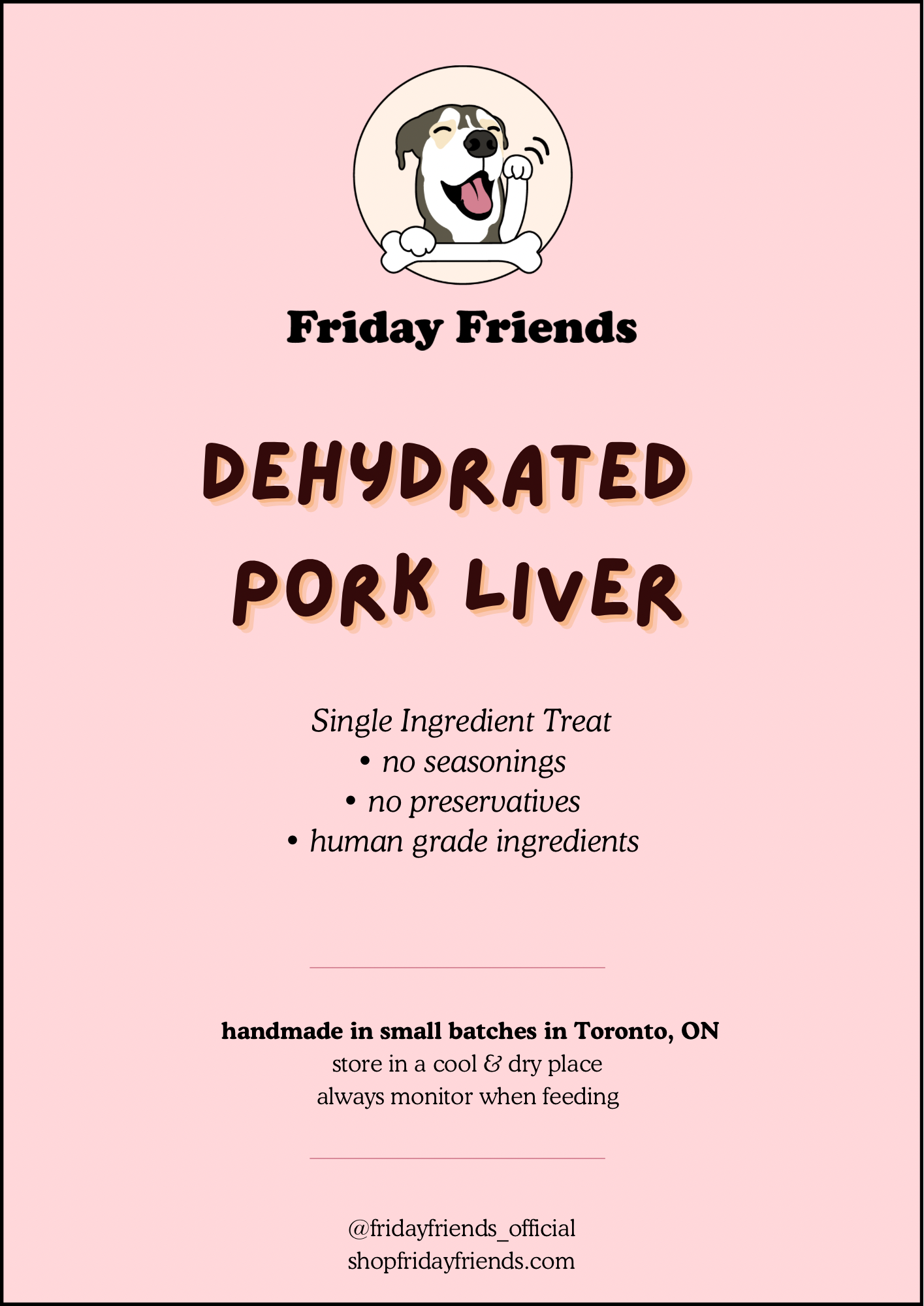 🤤 Dehydrated Pork Liver