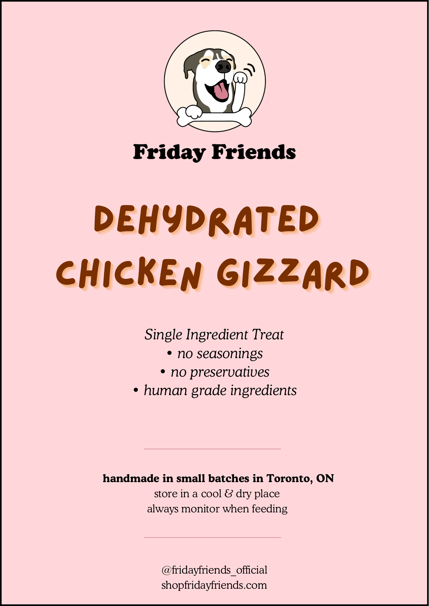 🤤 Dehydrated Chicken Gizzard