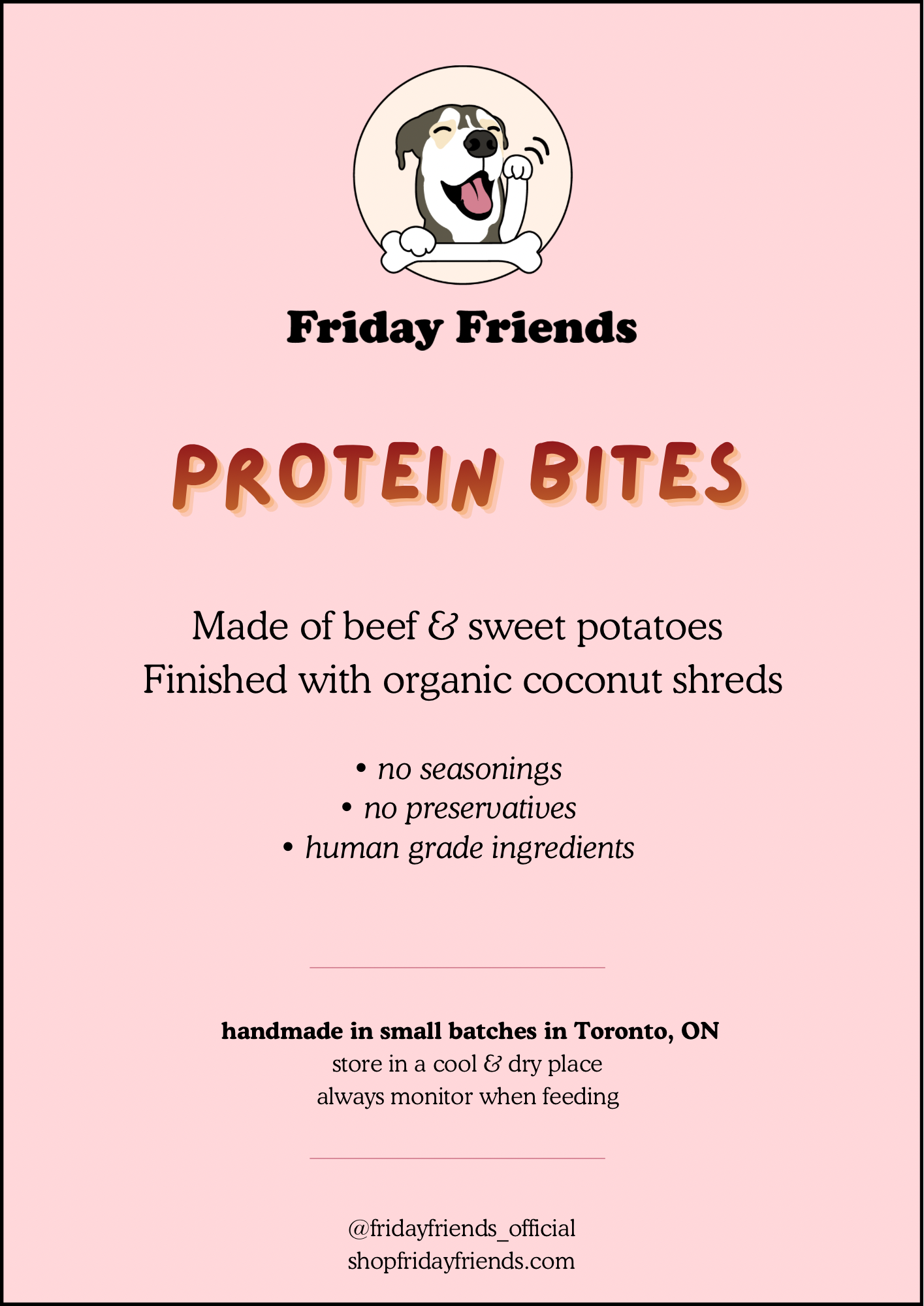 🤤 Friday Protein Bites - Beef & Sweet Potatoes
