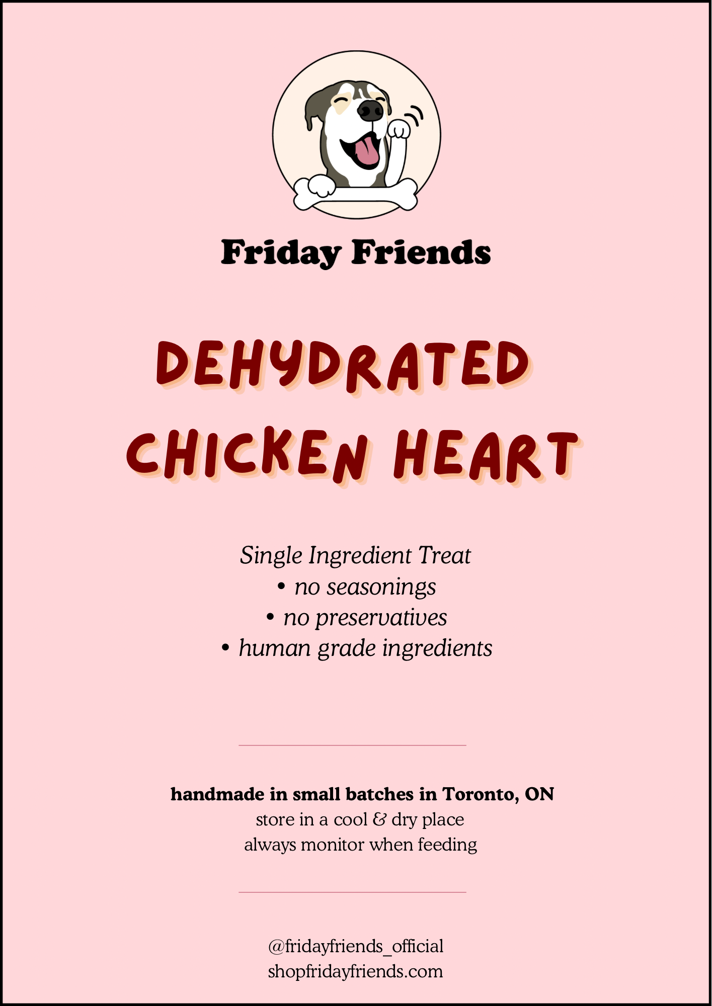 🤤 Dehydrated Chicken Hearts